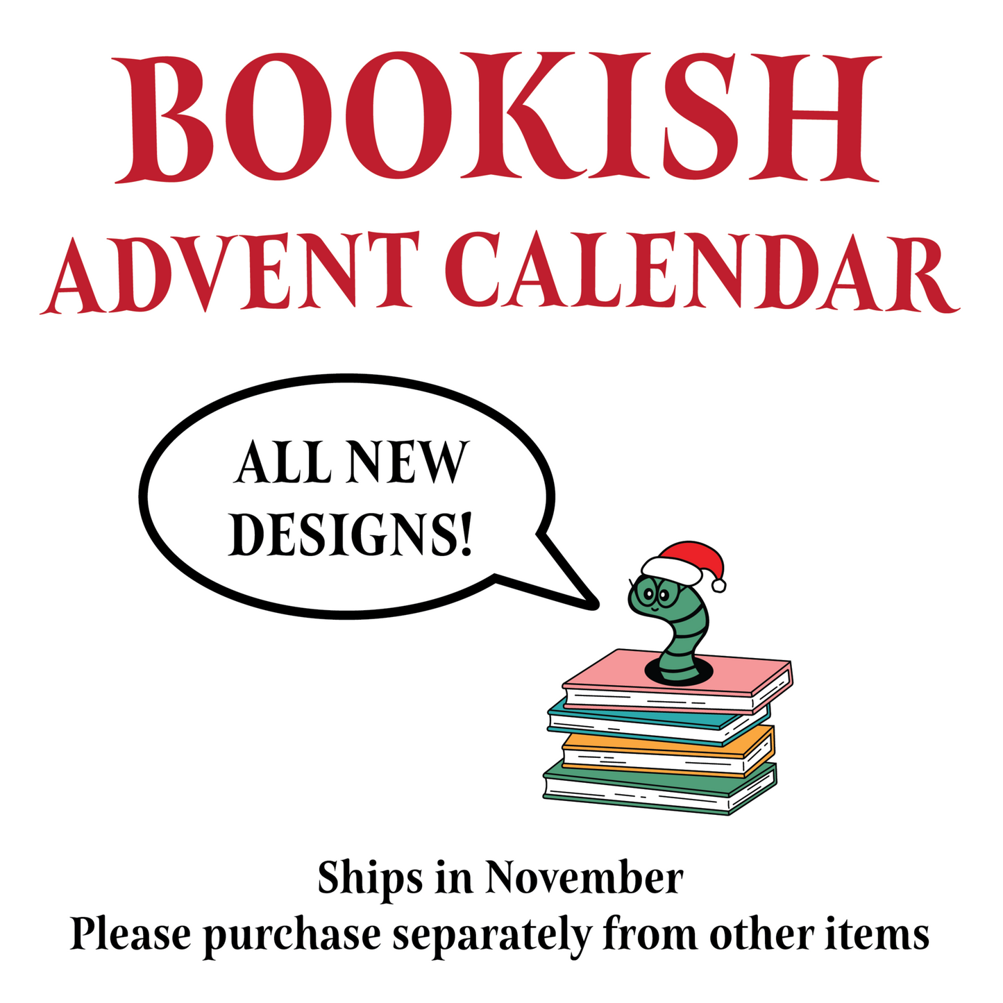 2023 Bookish Advent Calendar - 12 Day Bookish Box