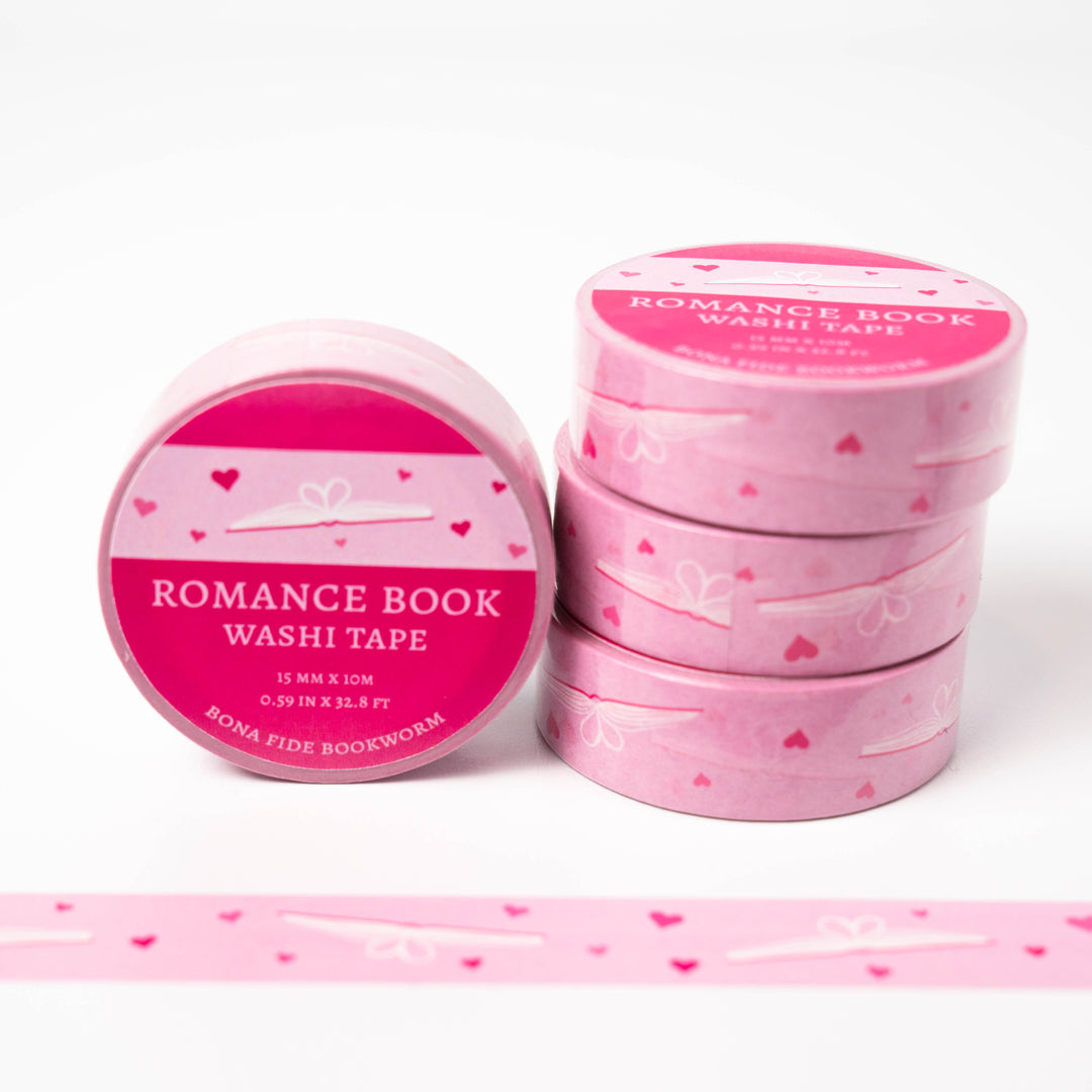 Romance Book Washi Tape