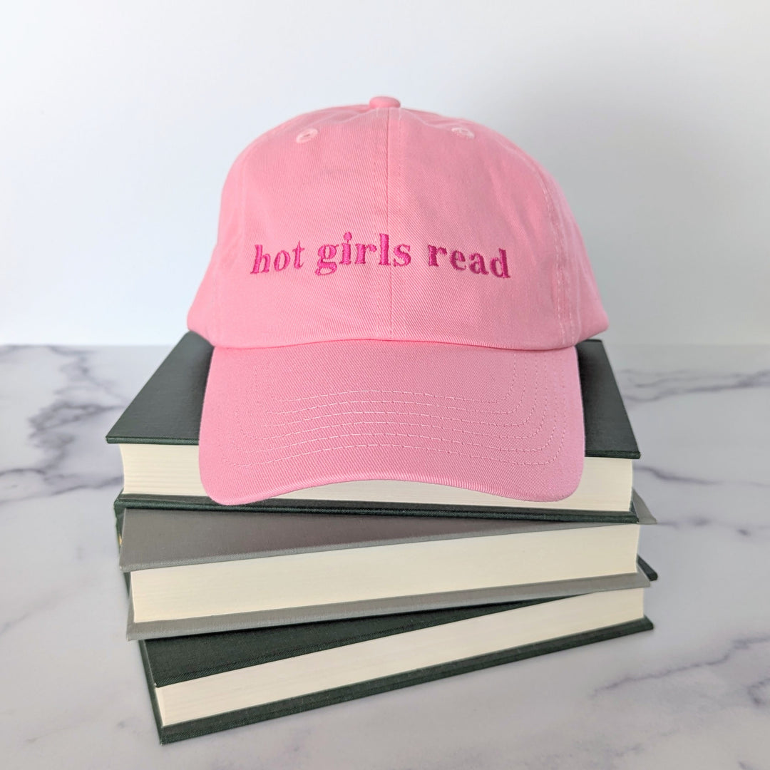 Hot Girls Read Embroidered Hat