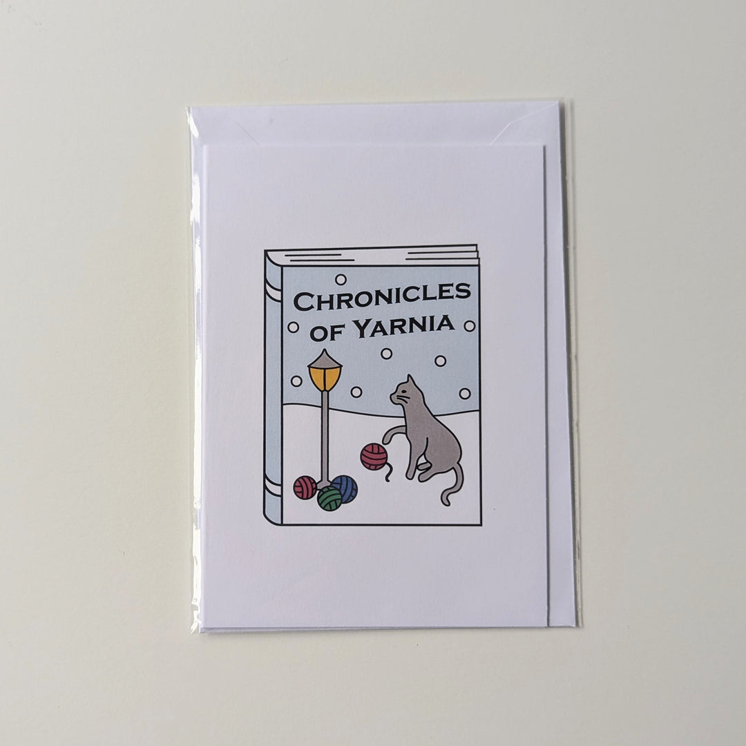 Chronicles of Yarnia Greeting Card - DISCONTINUED