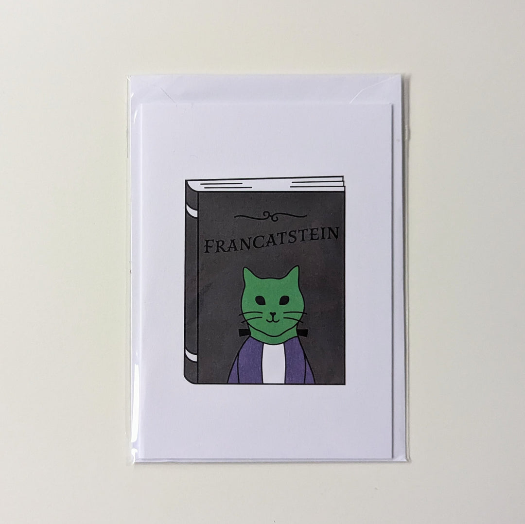 Francatstein Greeting Card - DISCONTINUED