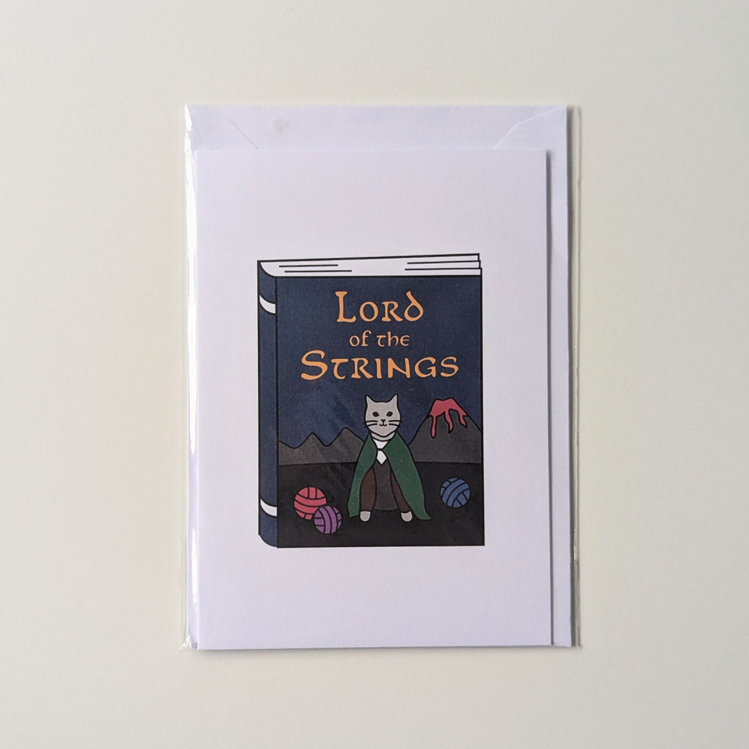 Lord of the Strings Greeting Card - DISCONTINUED
