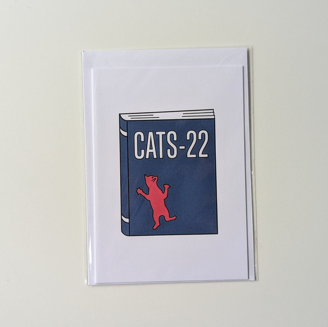 Cats-22 Greeting Card - DISCONTINUED