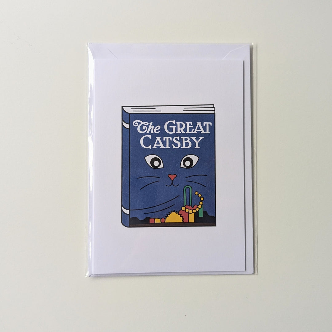 The Great Catsby Greeting Card - DISCONTINUED
