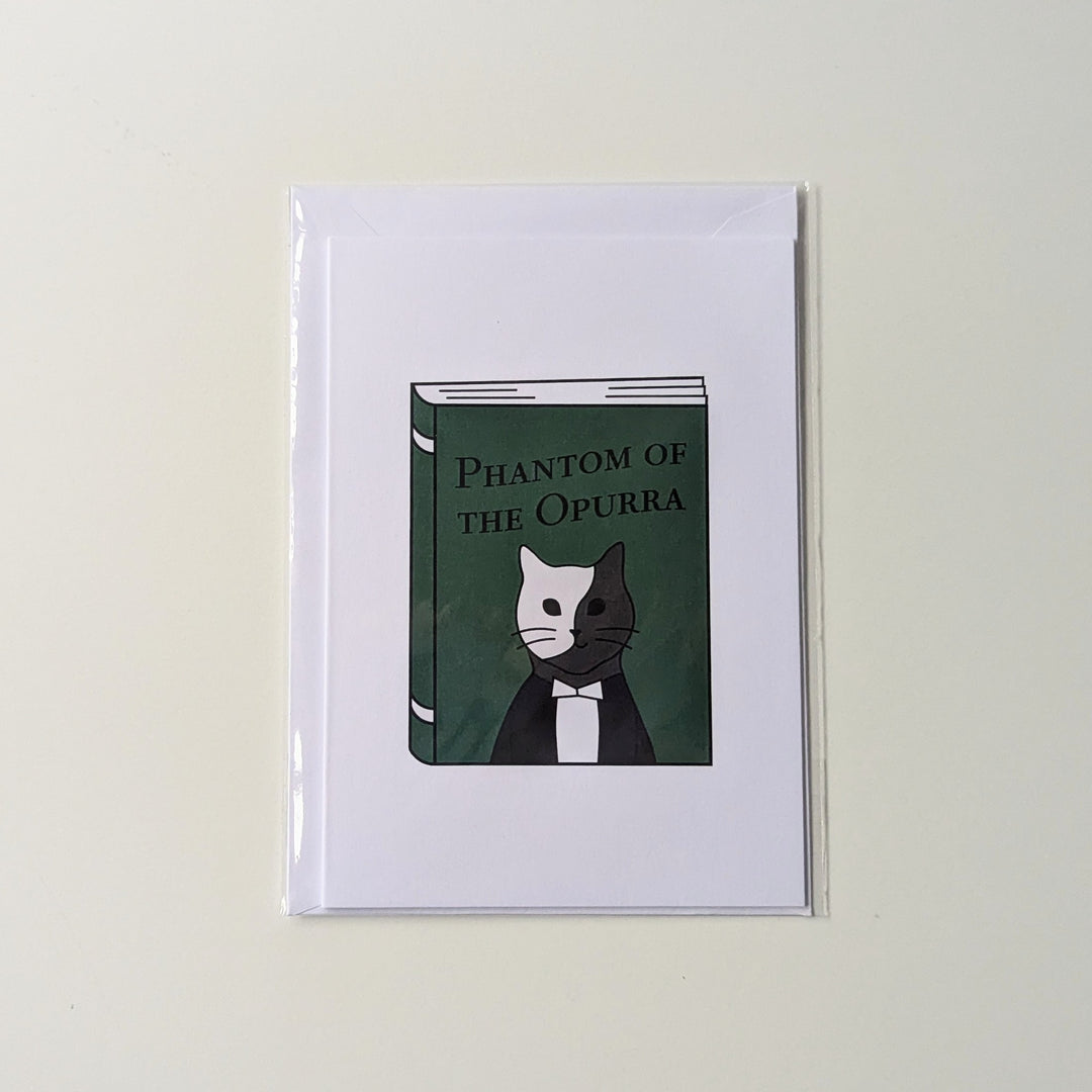 Phantom of the Opurra Greeting Card - DISCONTINUED
