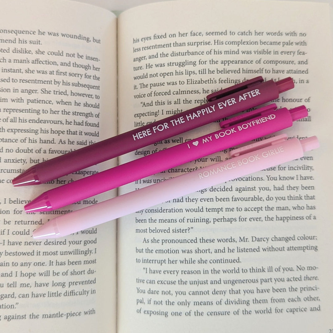 Romance Reader Pen Set