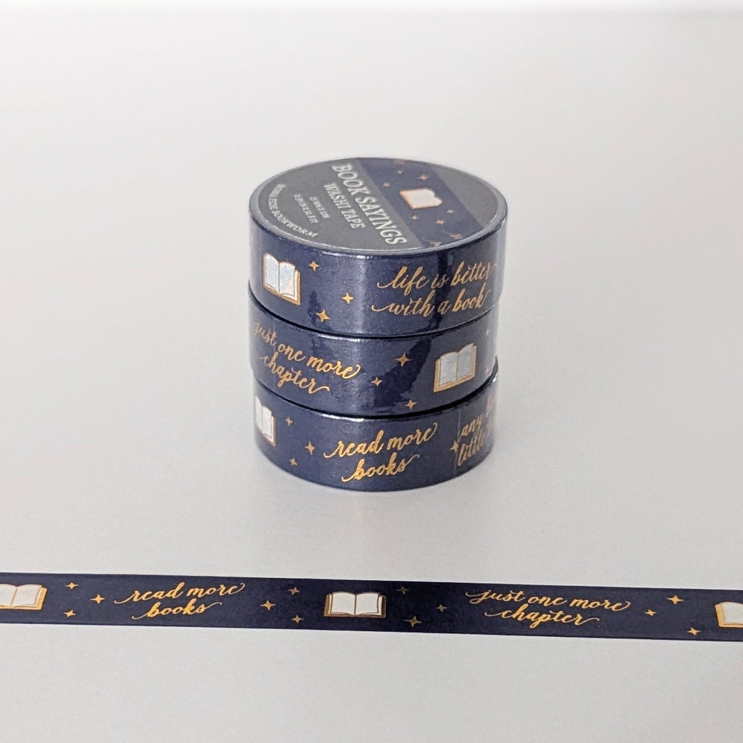 Book Sayings Washi Tape
