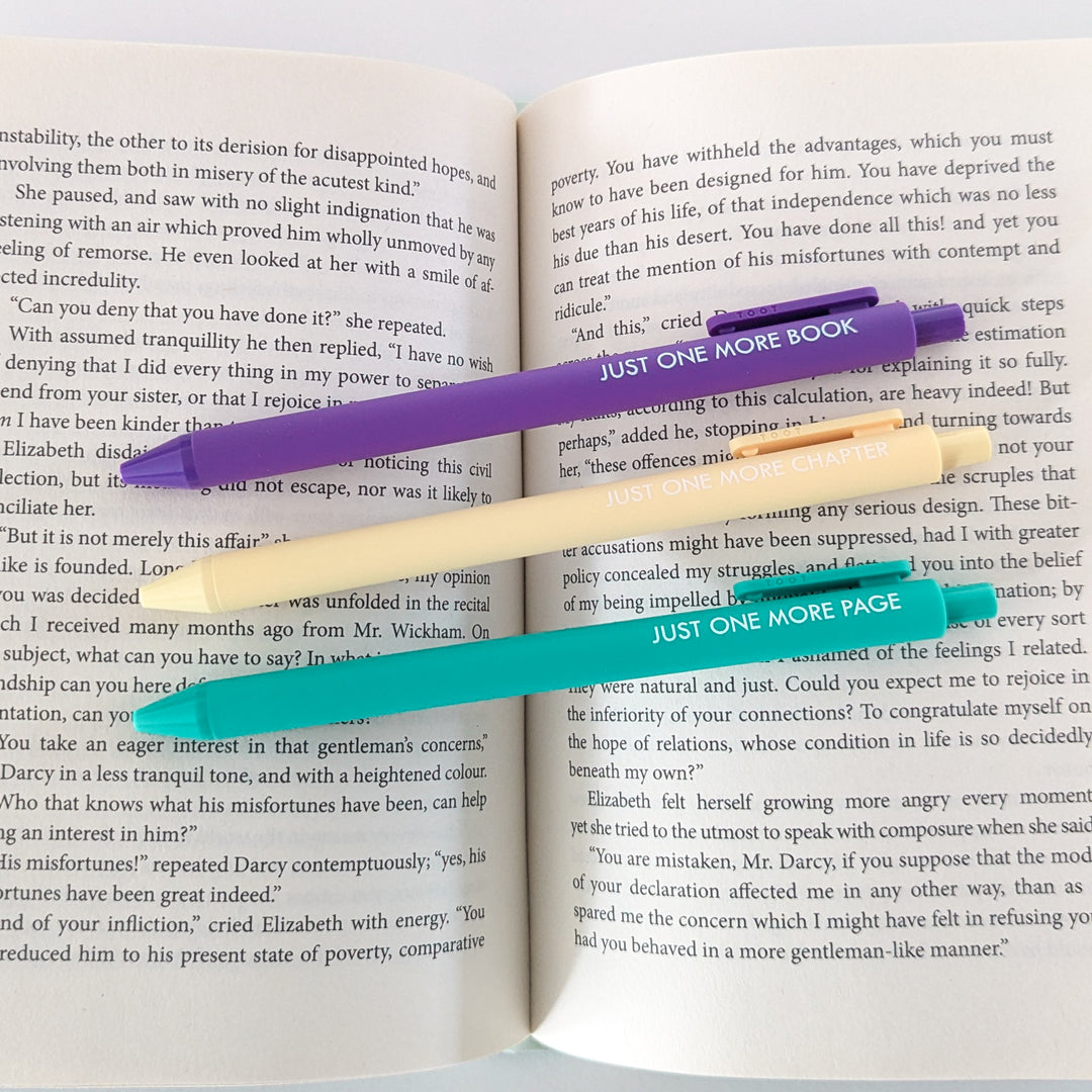 Just One More... Pen Set