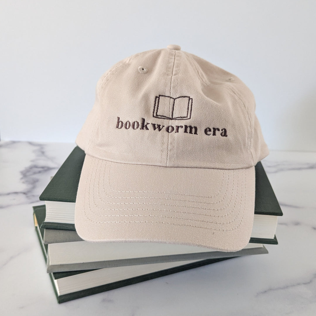 Bookworm Era Embroidered Hat