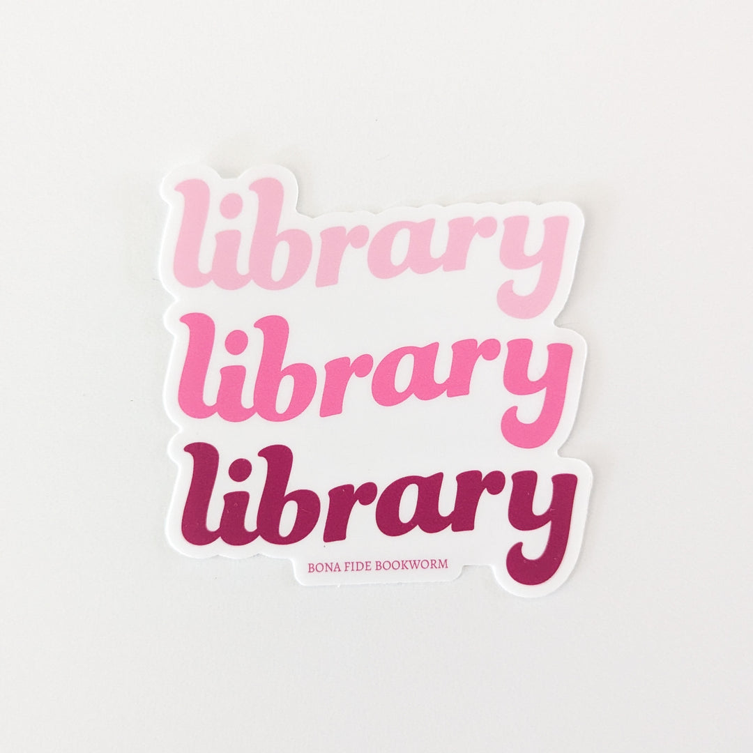 Library Sticker