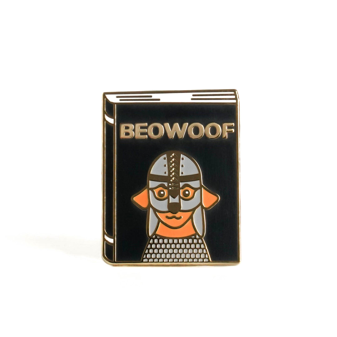 Beowoof Enamel Pin