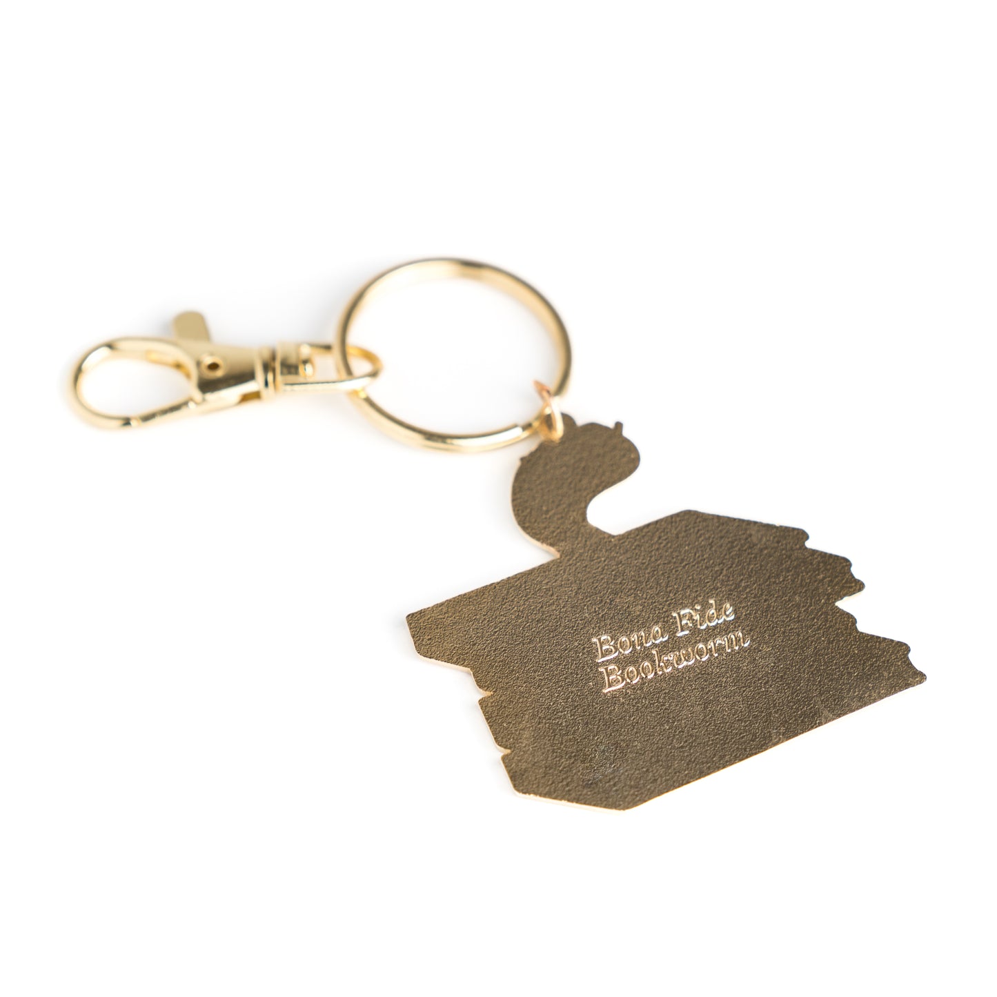 Bookworm Keychain