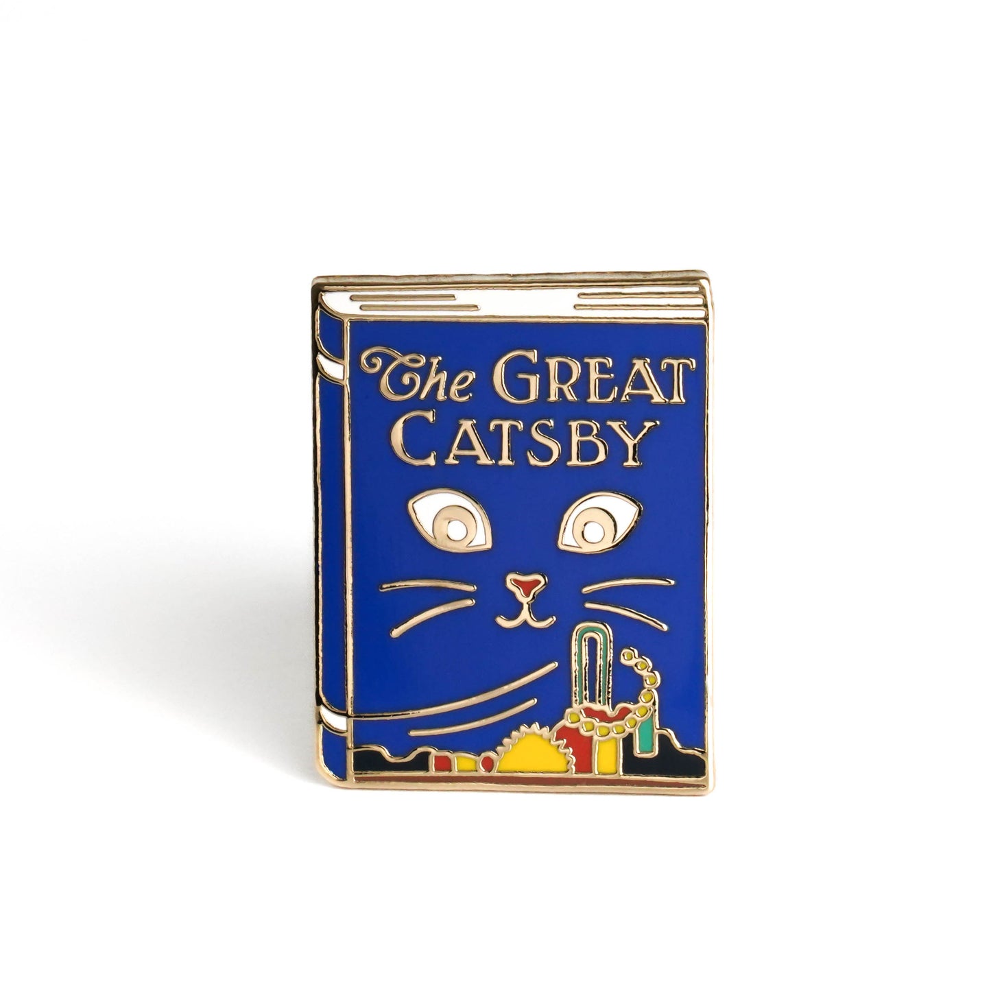 The Great Catsby Enamel Pin