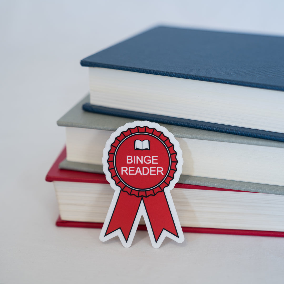Binge Reader Sticker
