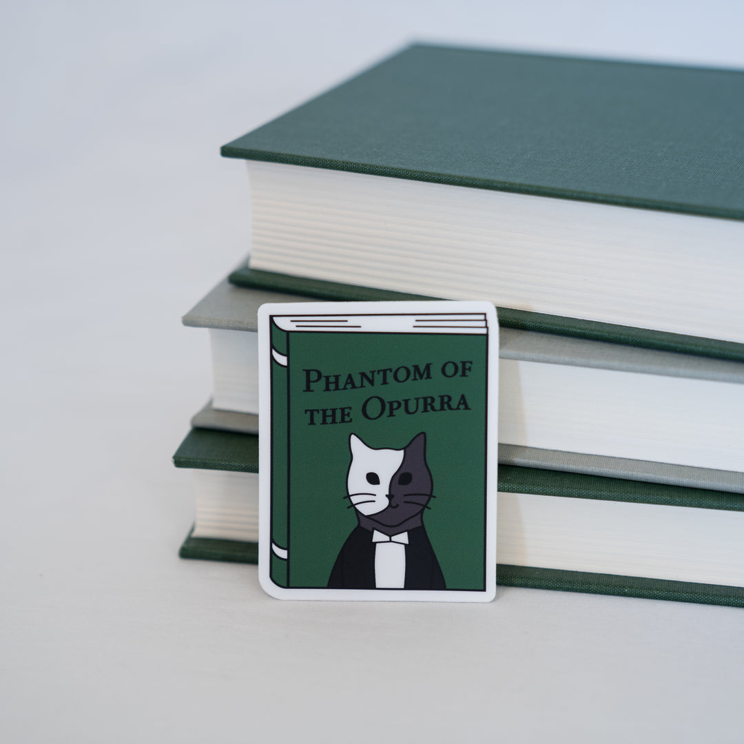 Phantom of the Opurra Sticker
