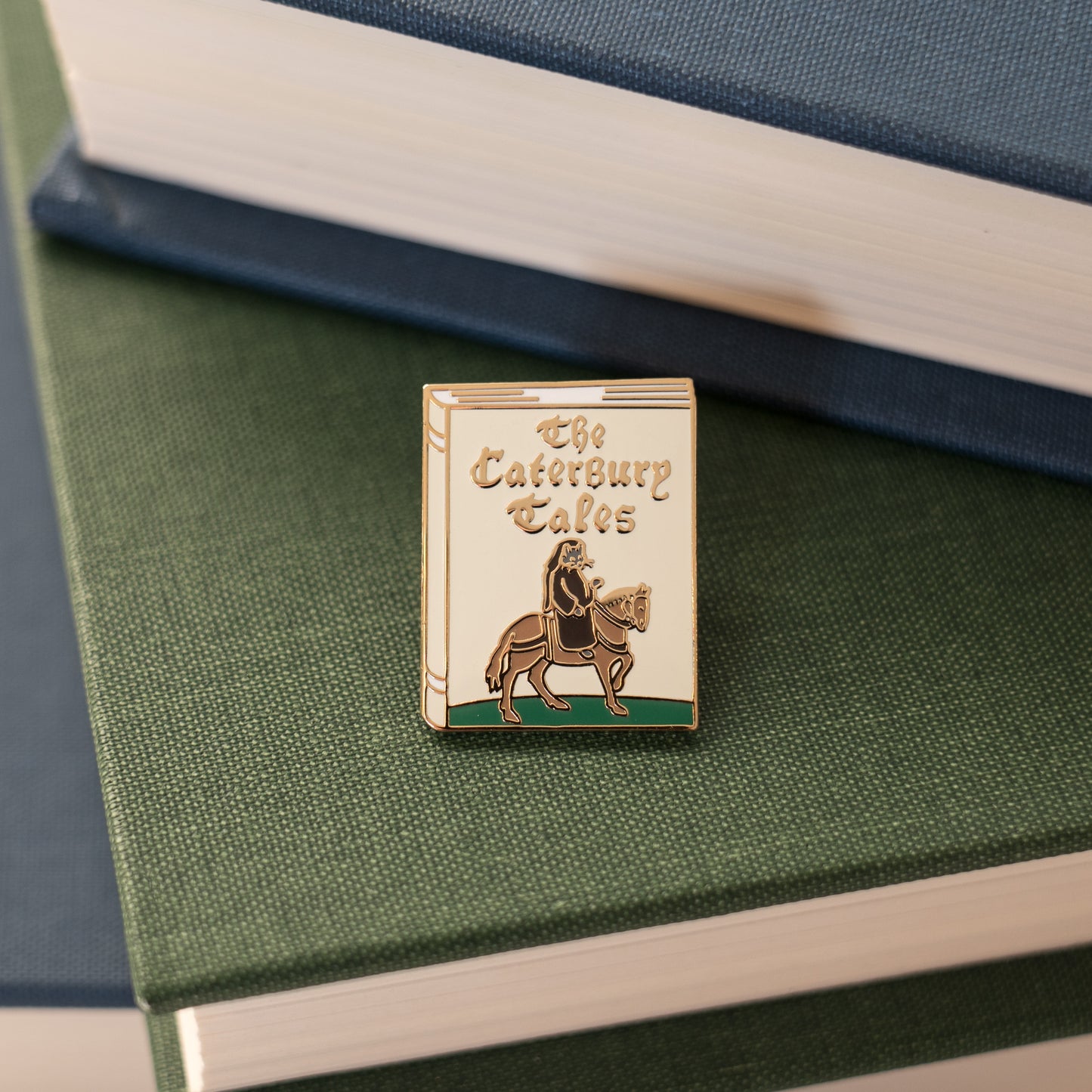 The Caterbury Tales Enamel Pin
