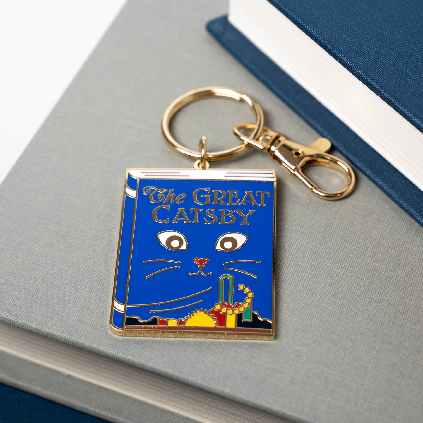 The Great Catsby Keychain