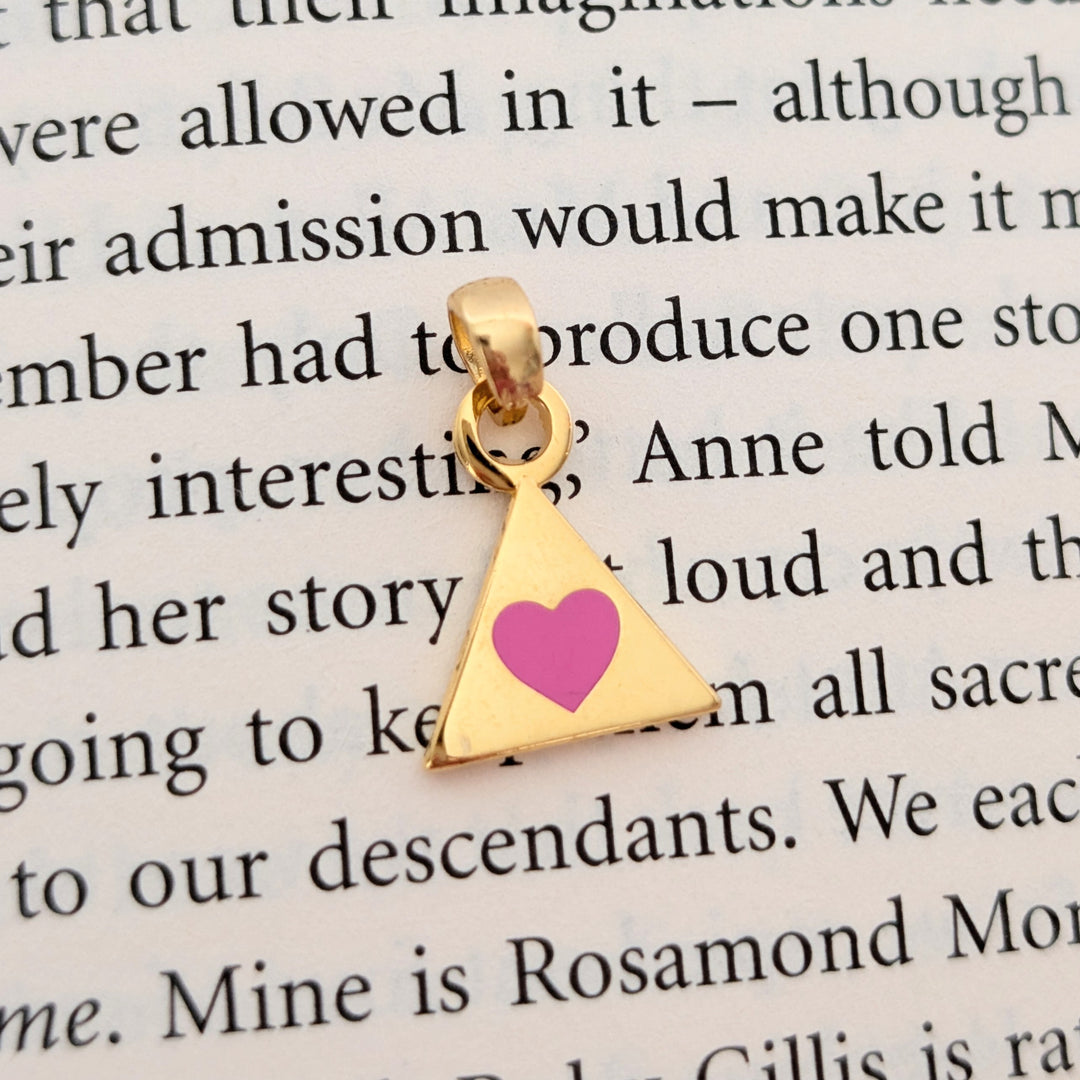 Love Triangle Charm