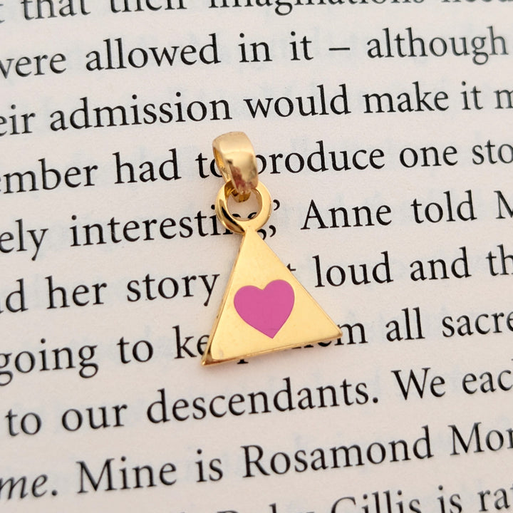 Love Triangle Charm