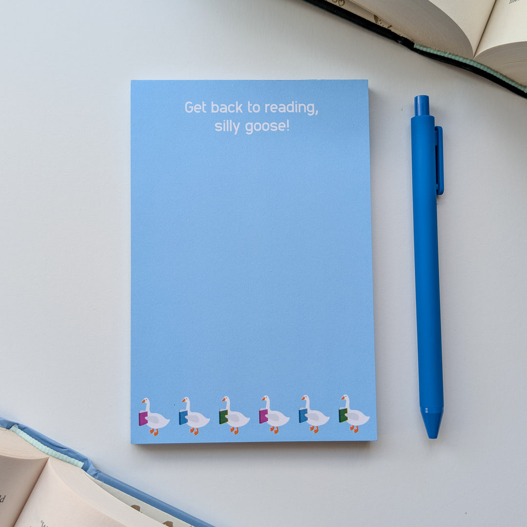 Reading Goose Notepad