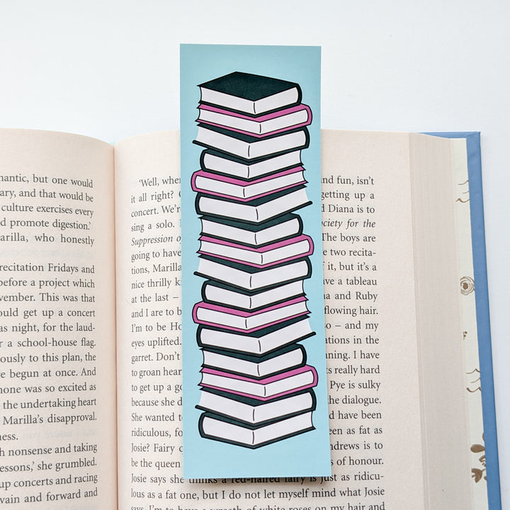 Book Stack Bookmark