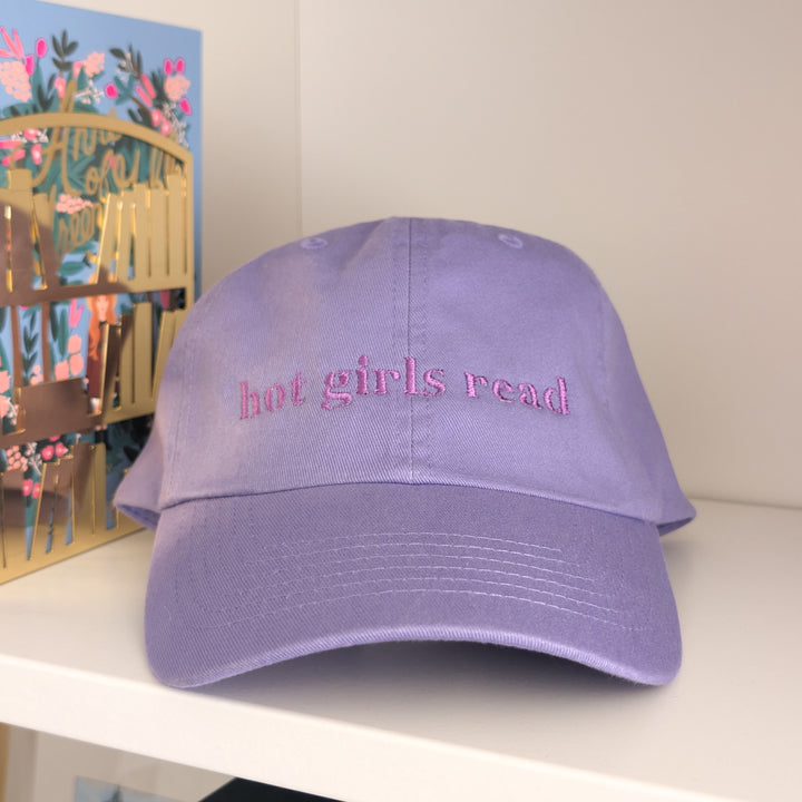 Hot Girls Read Embroidered Hat