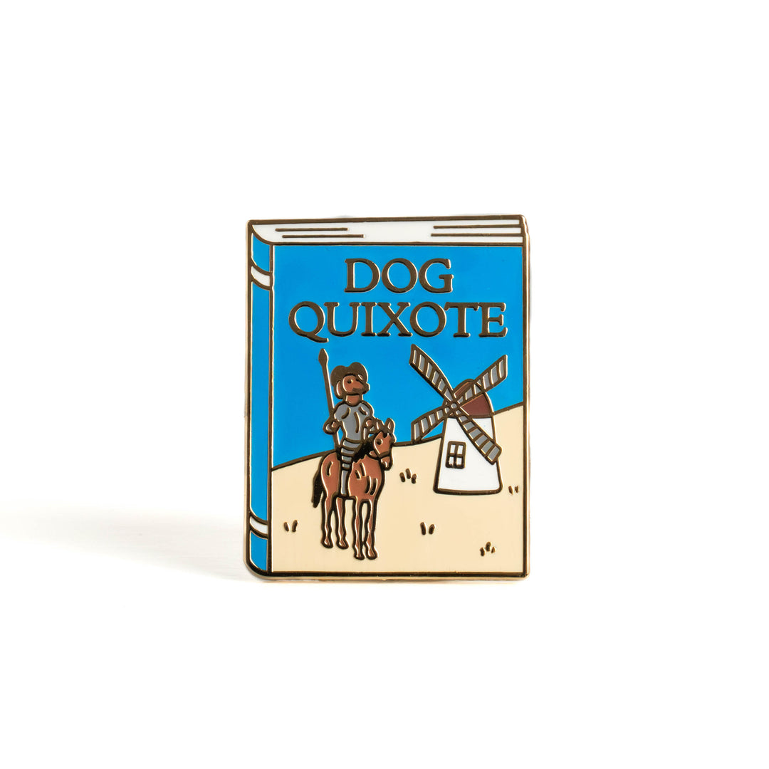 Dog Quixote Enamel Pin