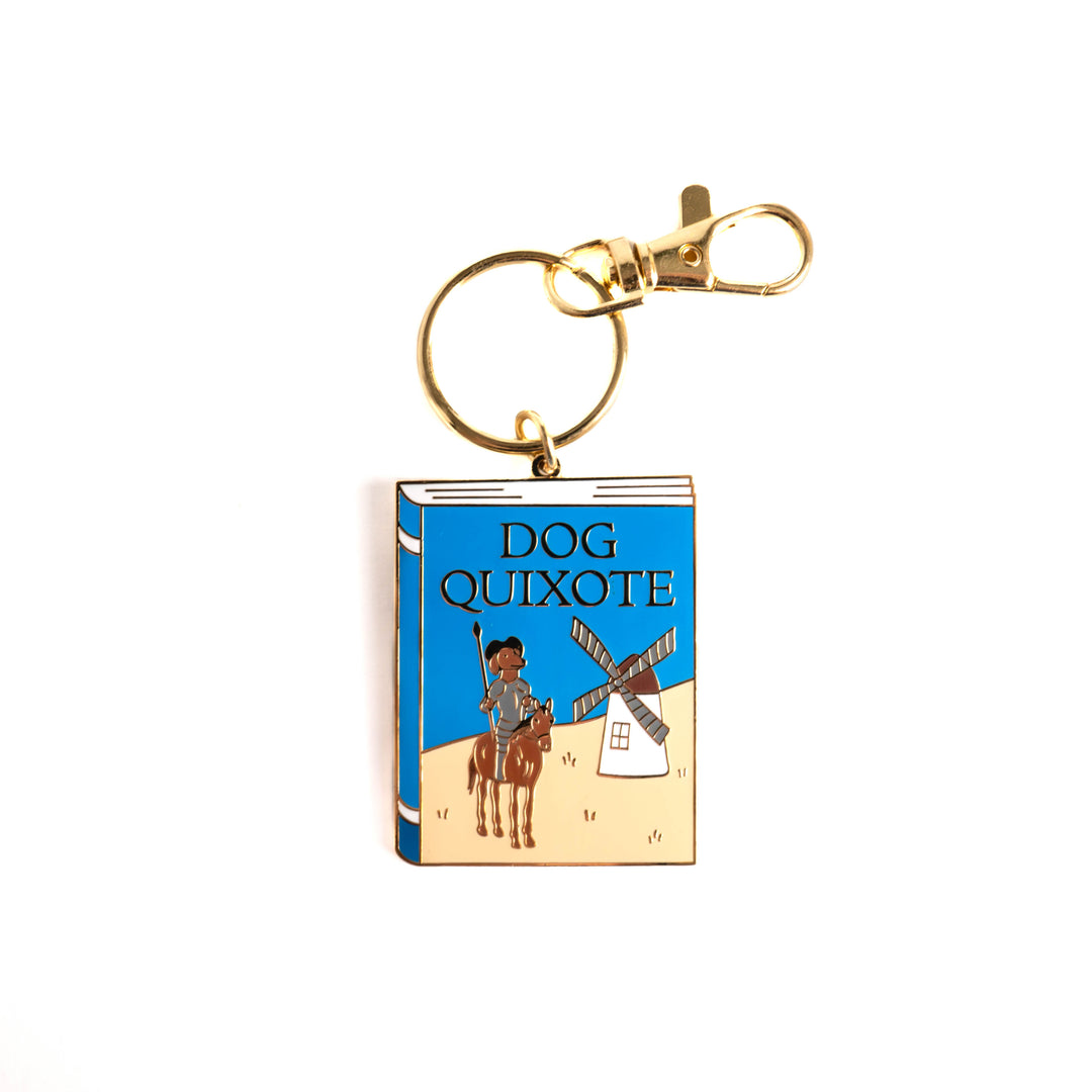 Dog Quixote Keychain