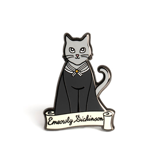 Emeowly Dickinson Enamel Pin