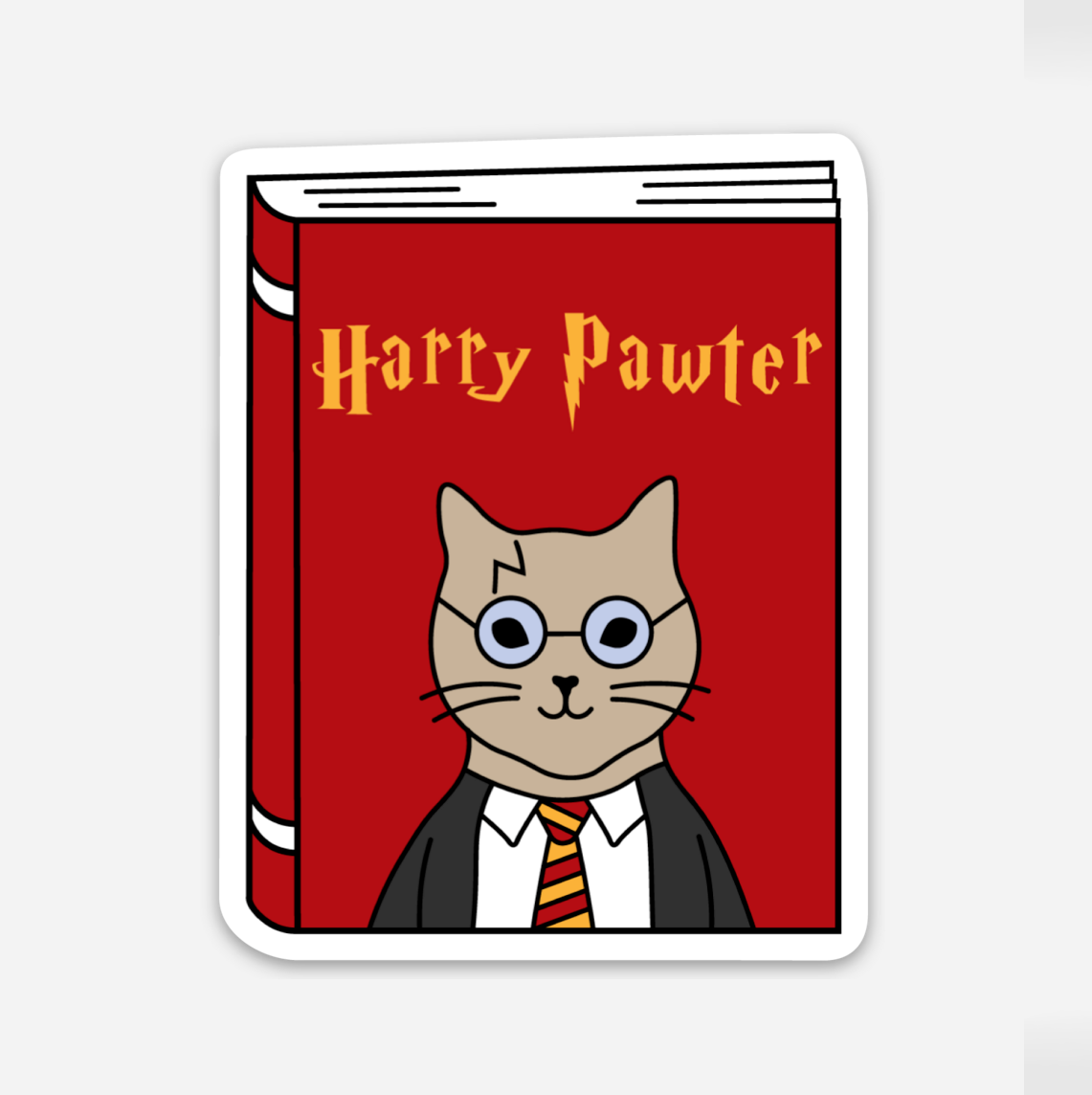 Harry Pawter Sticker