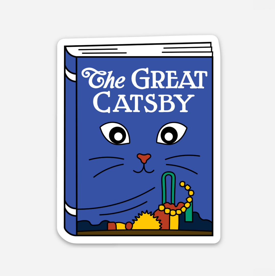 The Great Catsby Sticker