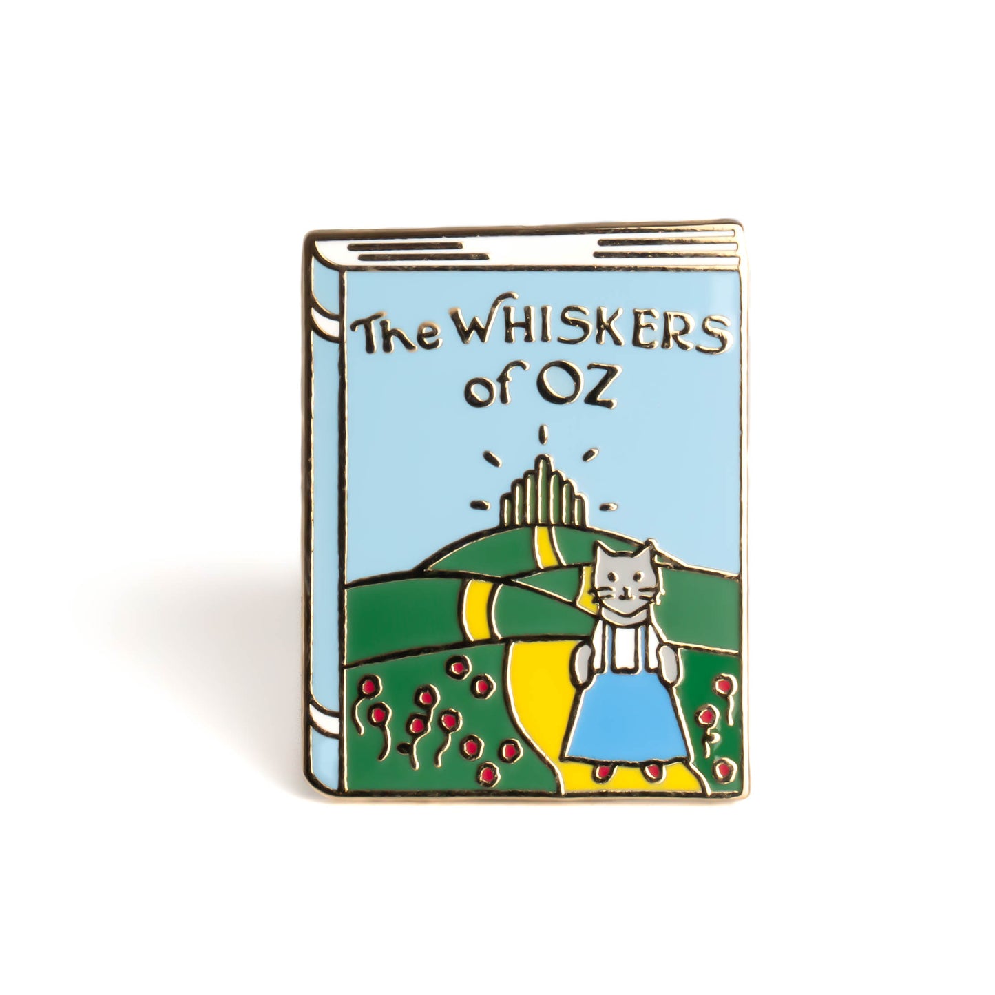 The Whiskers of Oz Enamel Pin
