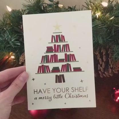Have Your Shelf a Merry Little Christmas Card