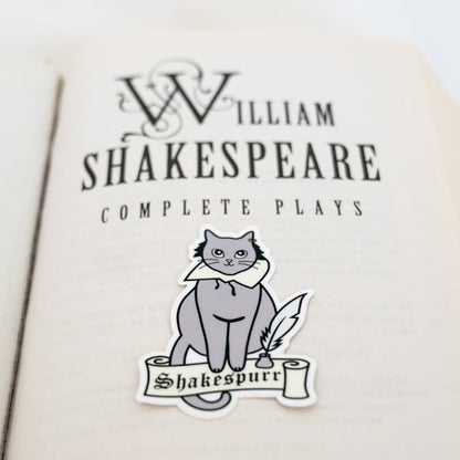 Shakespurr Sticker