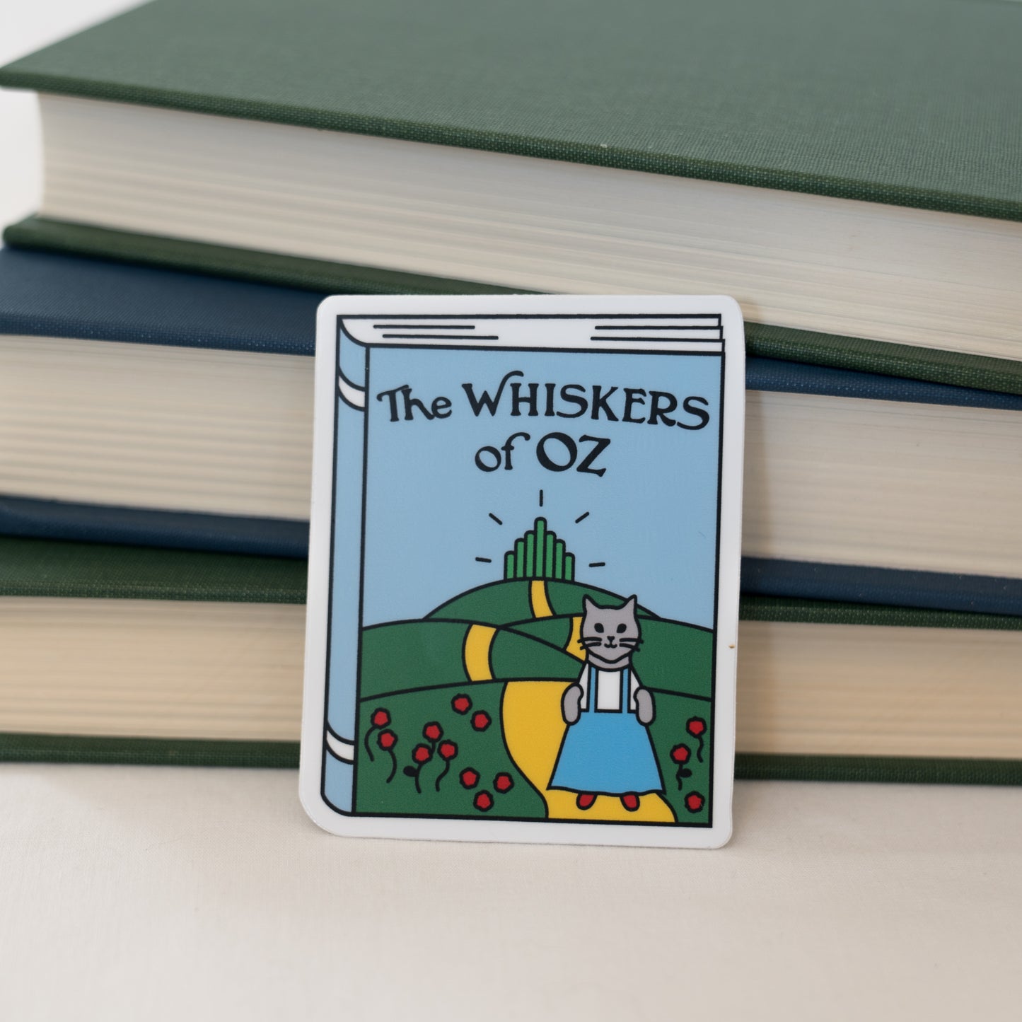 The Whiskers of Oz Sticker
